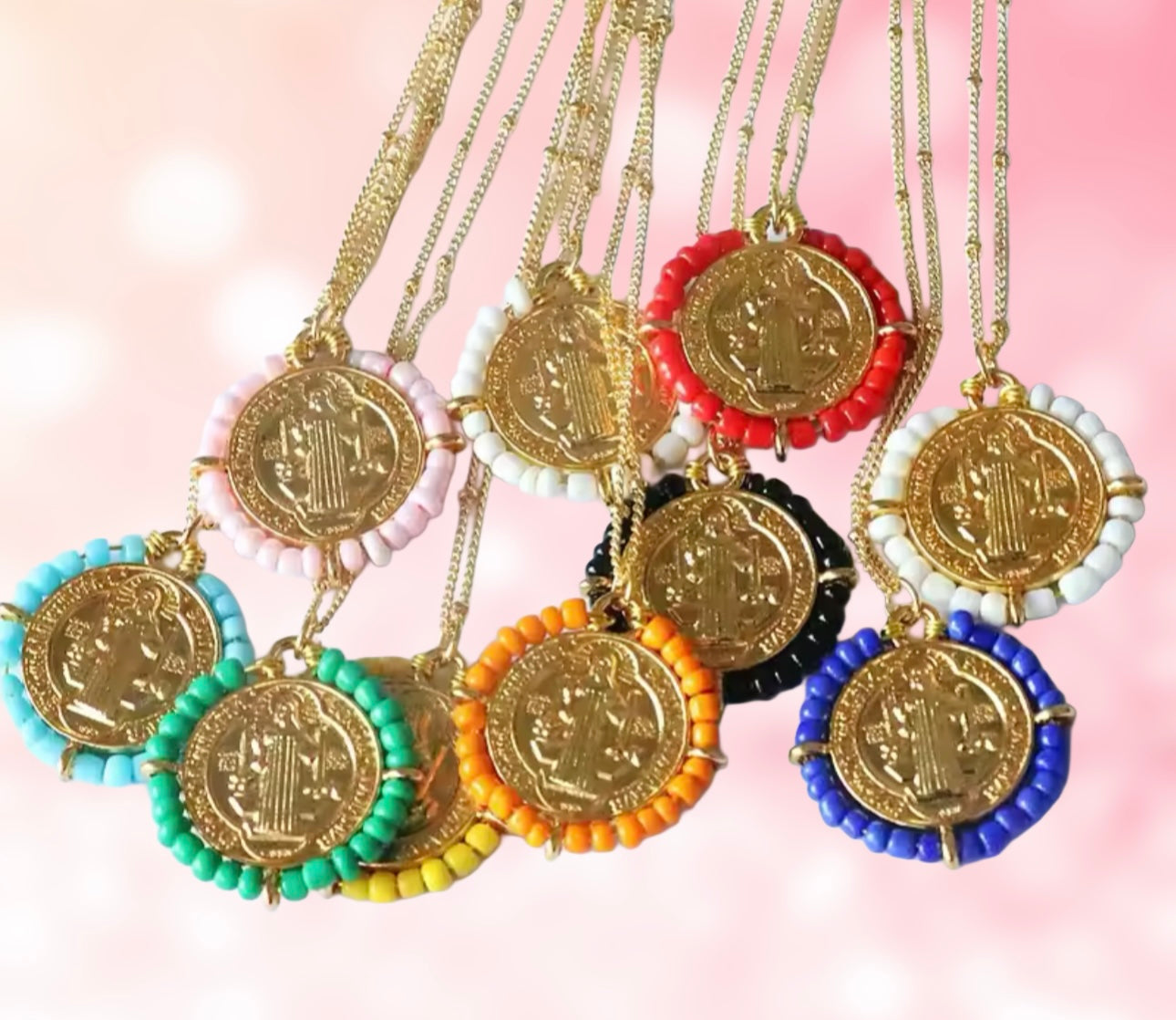 Religious Virgin Necklace