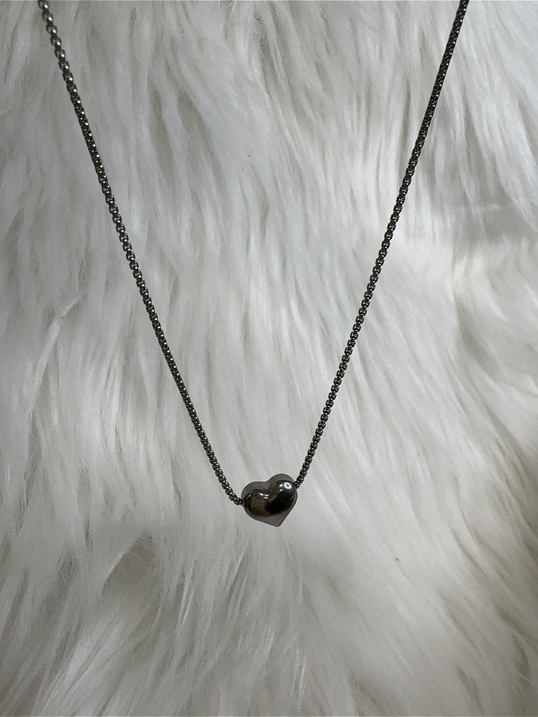 Silver Heart Necklace