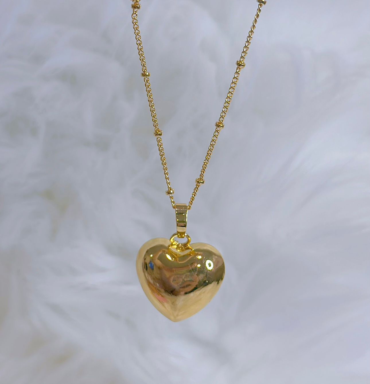 Golden Heart Necklace
