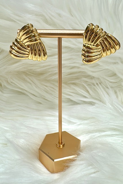 Chunky Gold Earrings