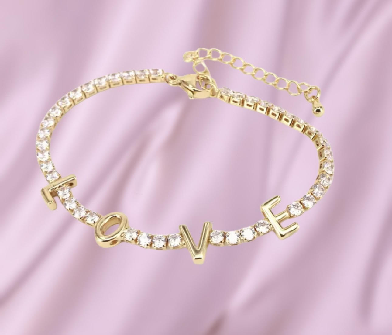 Love Zirconia Love Bracelet