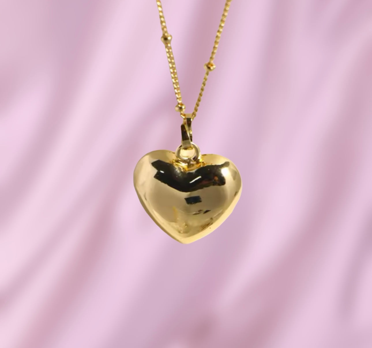 Golden Heart Necklace