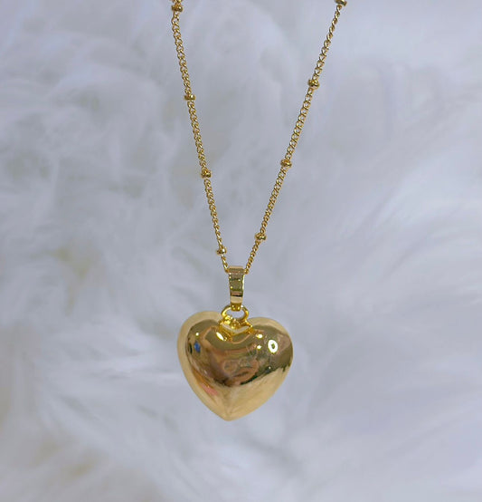 Golden Heart Necklace